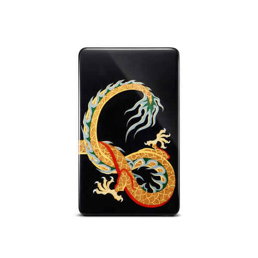 镶嵌“太宗龙”主题雪茄便携保湿盒 商品图5