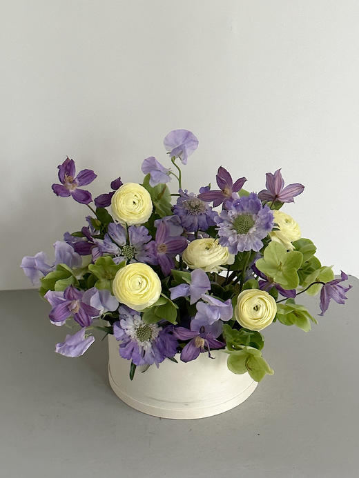 AROMELAI 花艺 鲜花花篮/花盒 私人定制艺术礼品 商品图3