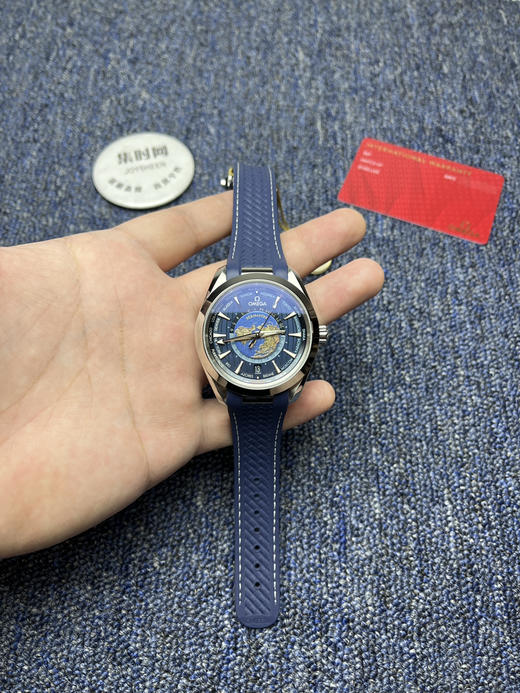 VS欧米茄海马世界时系列 男士腕表 43MM Aqua Terra 世界时腕表 商品图0