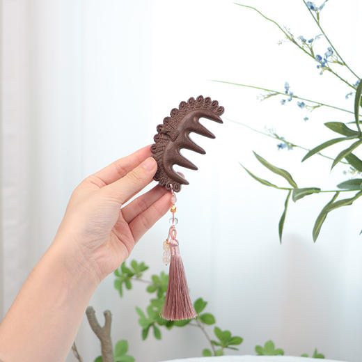 龙脑负氧离子：养发孔雀梳 商品图3