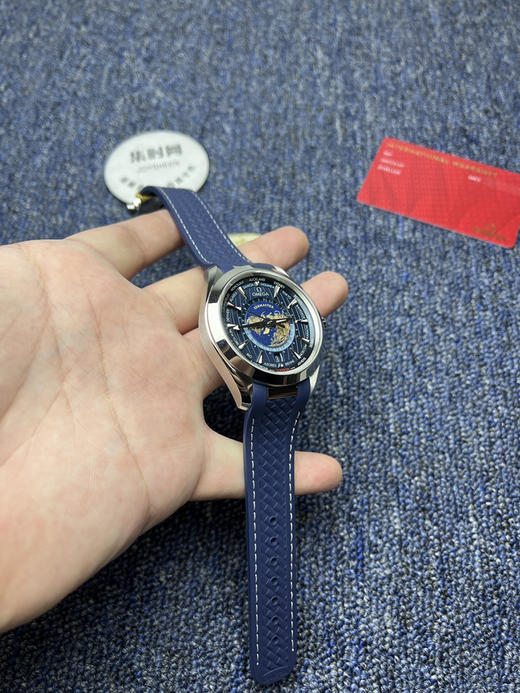 VS欧米茄海马世界时系列 男士腕表 43MM Aqua Terra 世界时腕表 商品图2