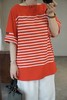 OUTIL经典多色短袖条纹T恤 商品缩略图13