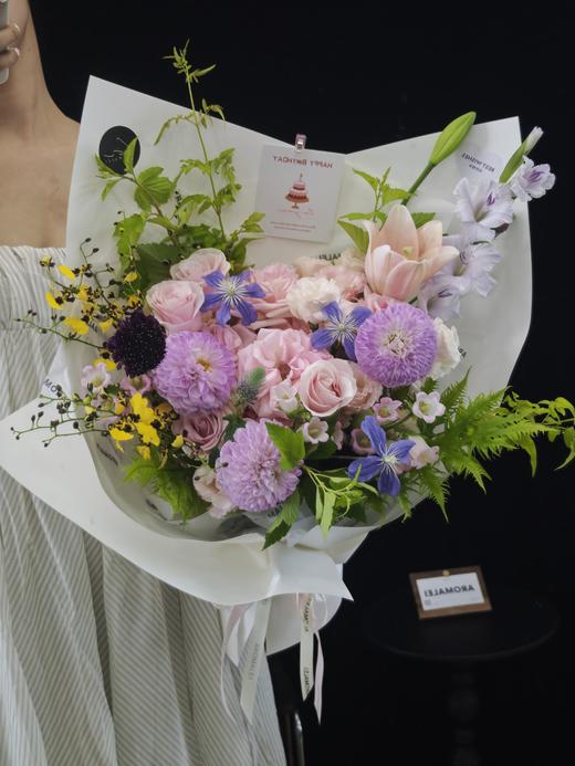 AROMELAI 花艺 鲜花花束 私人定制艺术礼品 商品图5