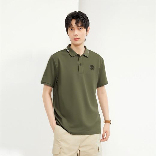 佐丹奴25年新款男装凉感POLO衫13015208 商品图0