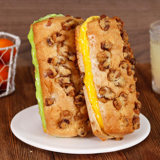 🌟爆款预警💰19.9秒杀4包💰29.9秒杀8包【思味美 核桃马里奥面包】开心果酱×芥末🧀奶酪の神仙打架！核桃马里奥面包一口解锁双重快乐🎮 商品图2