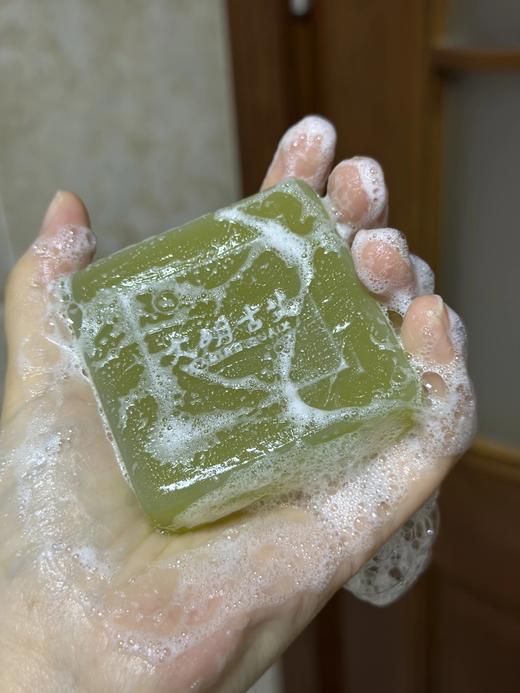 【蕲艾精油皂100g/块】一家人都可以用 蕲艾叶提取的精油配置 用途广 艾草香气很治愈 商品图0