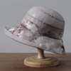 雀说 桑蚕丝防晒帽女夏季真丝透气逛街出游遮阳帽DUJ-9590 商品缩略图4