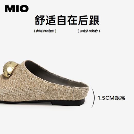 2楼MIO米奥 包头拖 M252201682 商品图4