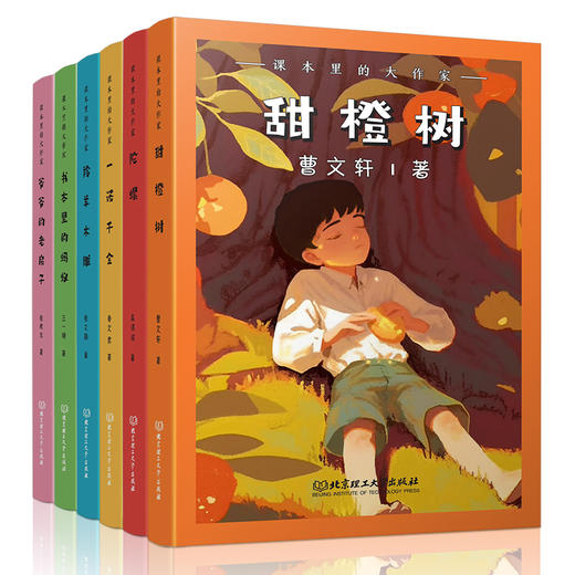课本里的大作家（六册）曹文轩 高洪波 张秋生 张之路 秦文君 王一梅六位大作家，作品收录中小学语文教材，成长小说、妙意散文、花样童话、峥嵘诗歌，他们从课本中走来，给无数孩子成长的力量！1-6年级课外读 商品图0