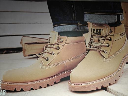 【春上新】【95折】6楼卡特CAT秋款休闲工鞋黄色吊牌价1298 ，折后价1233 商品图1