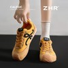 ZHR则则头层猪皮透气软底阿甘鞋女春秋款多巴胺德训鞋百搭休闲鞋 商品缩略图6