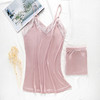 丁摩 真丝小吊带套装 桑蚕丝性感亲肤丝滑轻薄背心短裤JSY140054 商品缩略图2