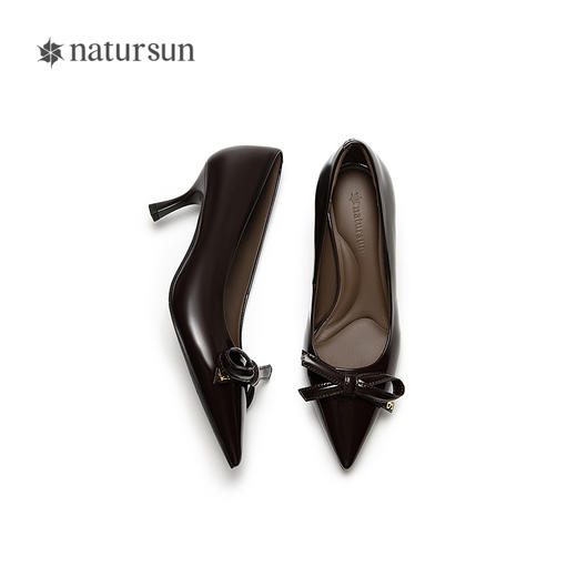 2楼natursun 25年秋季新品 时装单鞋 N25432107 商品图3