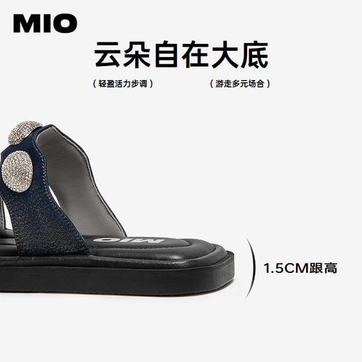 2楼MIO米奥 一字拖 M253131244 商品图4