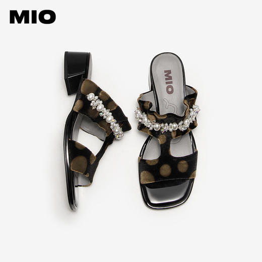 2楼MIO米奥 一字拖 M253141632 商品图3