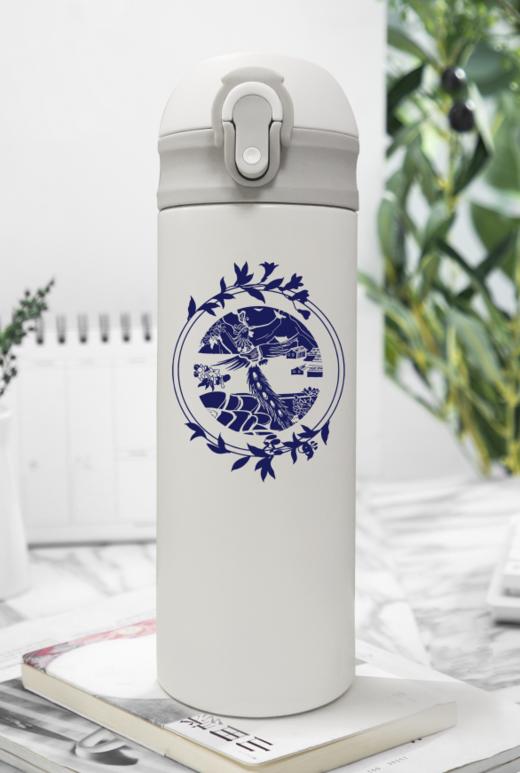 蜡染文创保温杯 商品图0