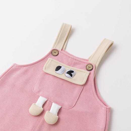 【秋季清促】【好可爱】嘟嘟家宝宝背带裤2025秋季新款儿童裤子秋装男童长裤潮 商品图3