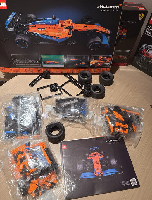 原单版本迈凯伦F1赛车模型积木072804 商品图13