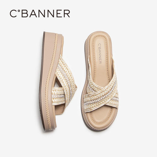 2楼千百度 25年夏季新品 凉拖鞋 商品图4