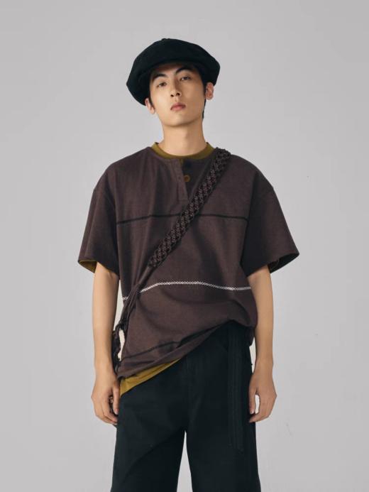 共和GongheRepub/GH24036/复古花纱落肩短袖 商品图3