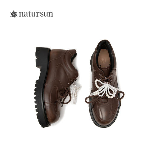 2楼natursun 24冬季新品牛津鞋 N24559213 商品图3