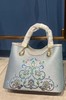 SAINTJOY/上久楷 宋锦女式拎包 浅兰锦绣满堂.浅灰 BWS16A1301 商品缩略图1