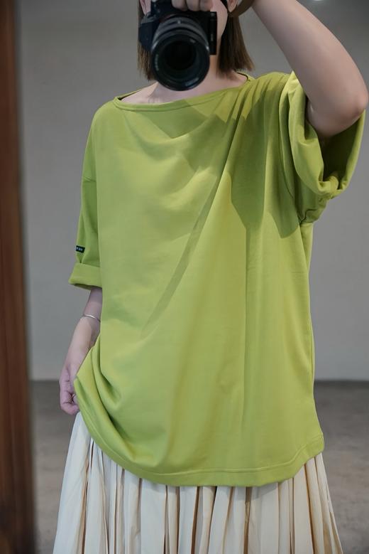 OUTIL经典多色短袖条纹T恤 商品图0