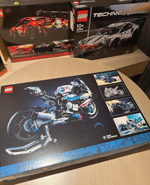 原单版本宝马𝐦𝟏𝟎𝟎𝟎𝐫𝐫乐高积木摩托模型072804 商品图1