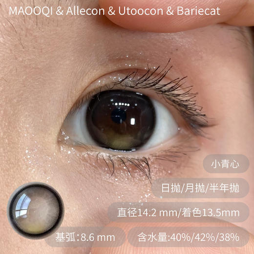 ALLECON小腮红&小卧蚕&小青心 半年抛allecon 日抛bariecat 月抛utoocon 商品图0