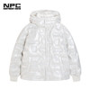NPC潮牌男装满印MINONO夜光连帽冬季短款加厚羽绒服NP28DJ41 商品缩略图6