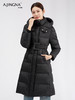【商城同款】阿菁娜智性立领连帽羽绒服F30D216006 商品缩略图0
