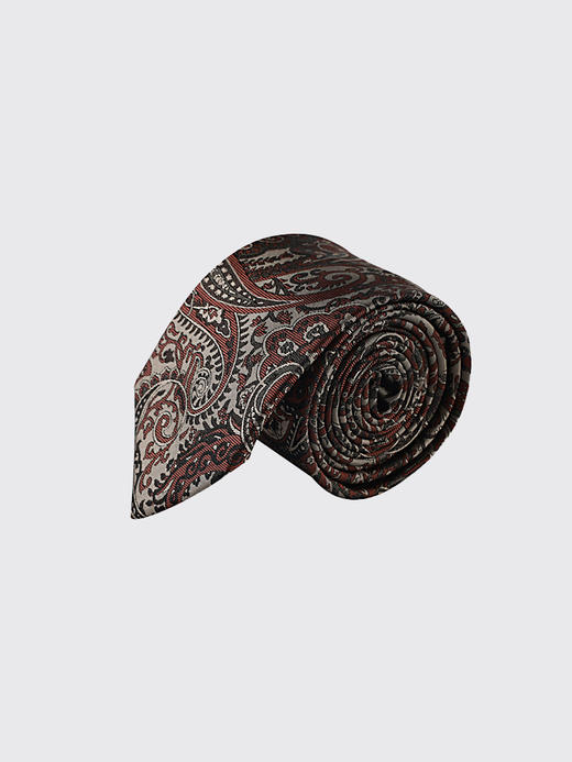 callisto棕色桑蚕丝领带 商品图2