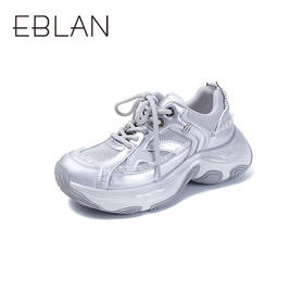 2楼伊伴2025潮流新款老爹鞋单鞋B25150161