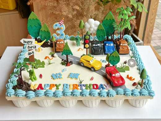 定制款：30杯分享杯子蛋糕组合，私人订制，文字主题翻糖手工制作，可更改，需提前72小时预订 商品图1