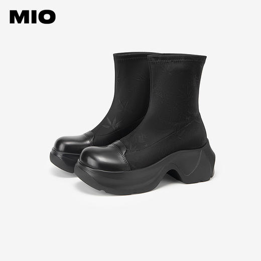2楼MIO米奥 弹力靴/袜靴 M245696301 商品图2
