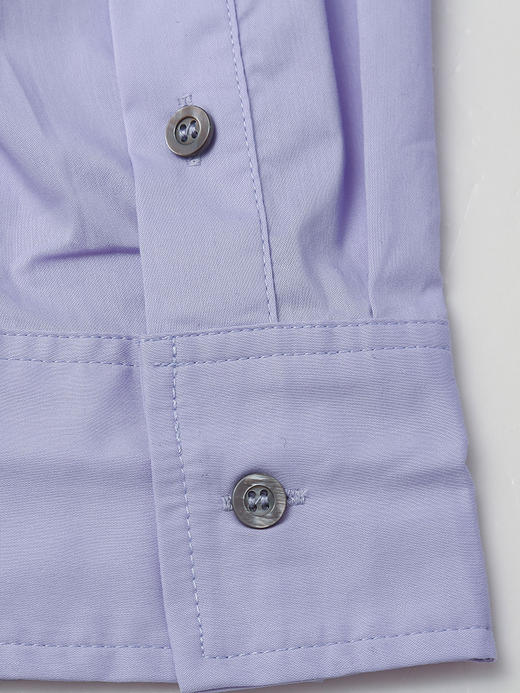 浪漫氛围 浅紫色木耳边立领衬衫 宽松长袖 清新小衫 商品图3