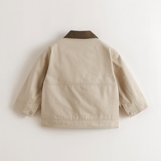 马克珍妮男童美式复古翻领夹克2025年秋装新款551761 商品图1