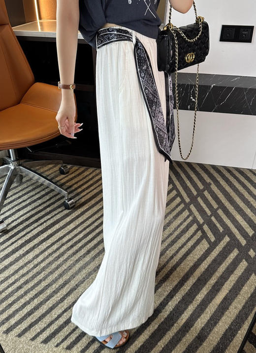 丝巾裤子 商品图2