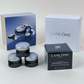 【为爱加冕 献礼七夕】LANCÔME兰蔻发光眼霜小黑瓶熬夜眼霜淡纹淡黑圈圈滋润修护眼周兰蔻小黑眼霜臻享礼盒（一赠三 发光眼霜15ml+眼霜5ml*3）