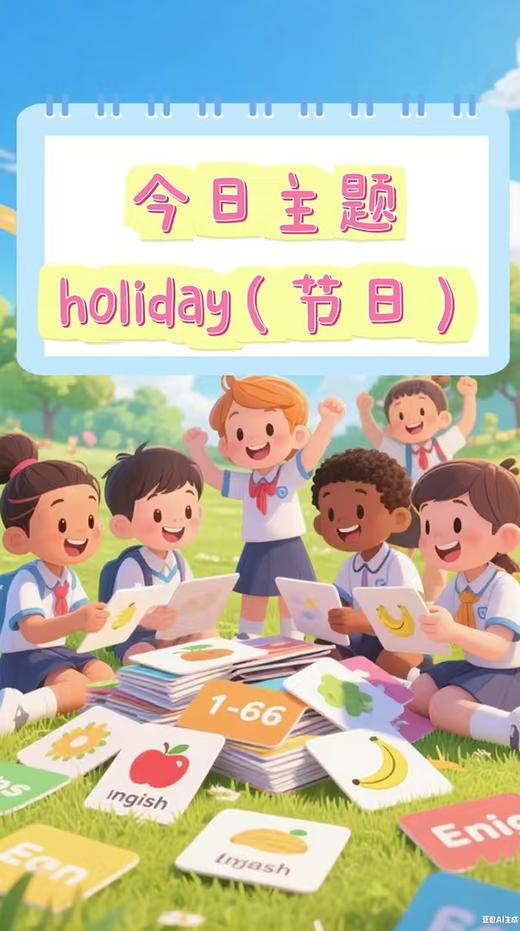 Lesson19《holiday》节日 第一节 商品图0