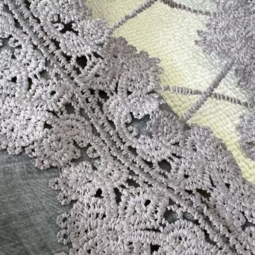 【à perles】TH*苎麻莱赛尔蕾丝设计感七分袖小西装 商品图3