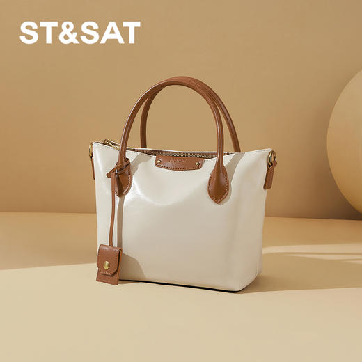 星期六通勤必备百搭手提斜挎单肩包SSD521A086 商品图5