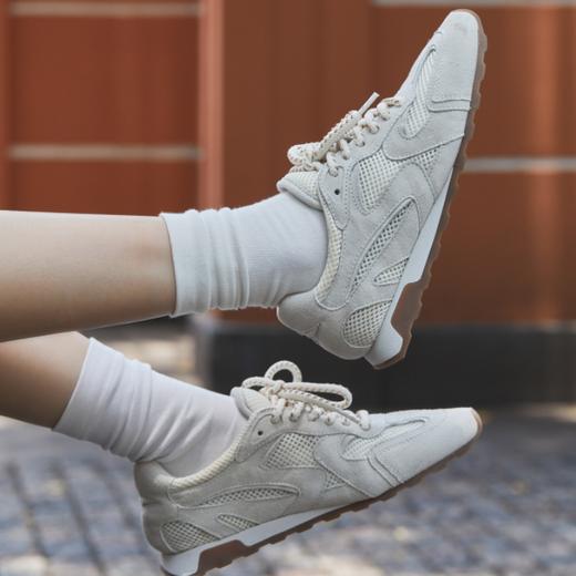 Aimi真皮休闲德训鞋|反绒牛皮+猪皮内里，百搭可穿四季，轻便舒适暴走不累 商品图2