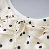 「高货wl」全新升级【铂金会员358/天猫479/差价121】(13844)洛诗琳复古波点印花连衣裙2025夏季荷叶边收腰显瘦长裙女 商品缩略图2