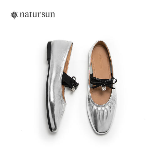 2楼natursun 25年春季新品 玛丽珍 N25451029 商品图3