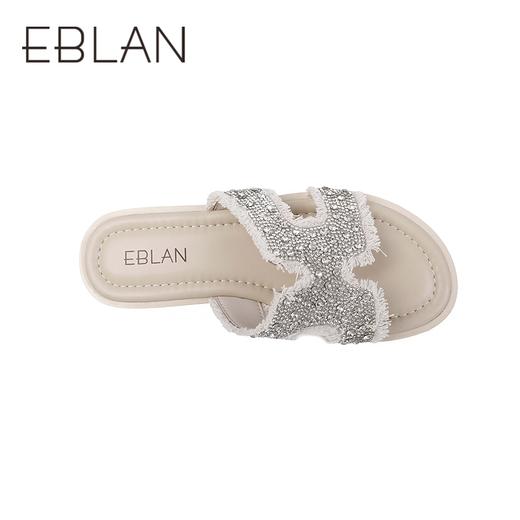 2楼伊伴2025夏季新款潮流舒适女时尚拖鞋B25396802 商品图2