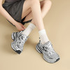 ZHR则则银色老爹鞋女2025春夏新款厚底透气增高7cm爆款休闲鞋 商品缩略图4