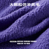 NPC潮牌CC系列仿羊羔毛连帽刺绣卫衣秋冬情侣加绒卫衣CC3AST40 商品缩略图4