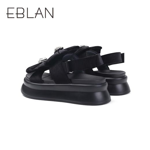 2楼伊伴2025夏季新款潮流舒适女时尚休闲鞋B25385109 商品图3