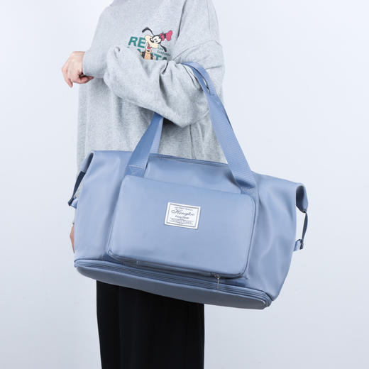 【YW】无忧购【开学好物】外出收纳大容量单肩折叠干湿分离旅行包7001（截单后3-5天发货) 商品图1